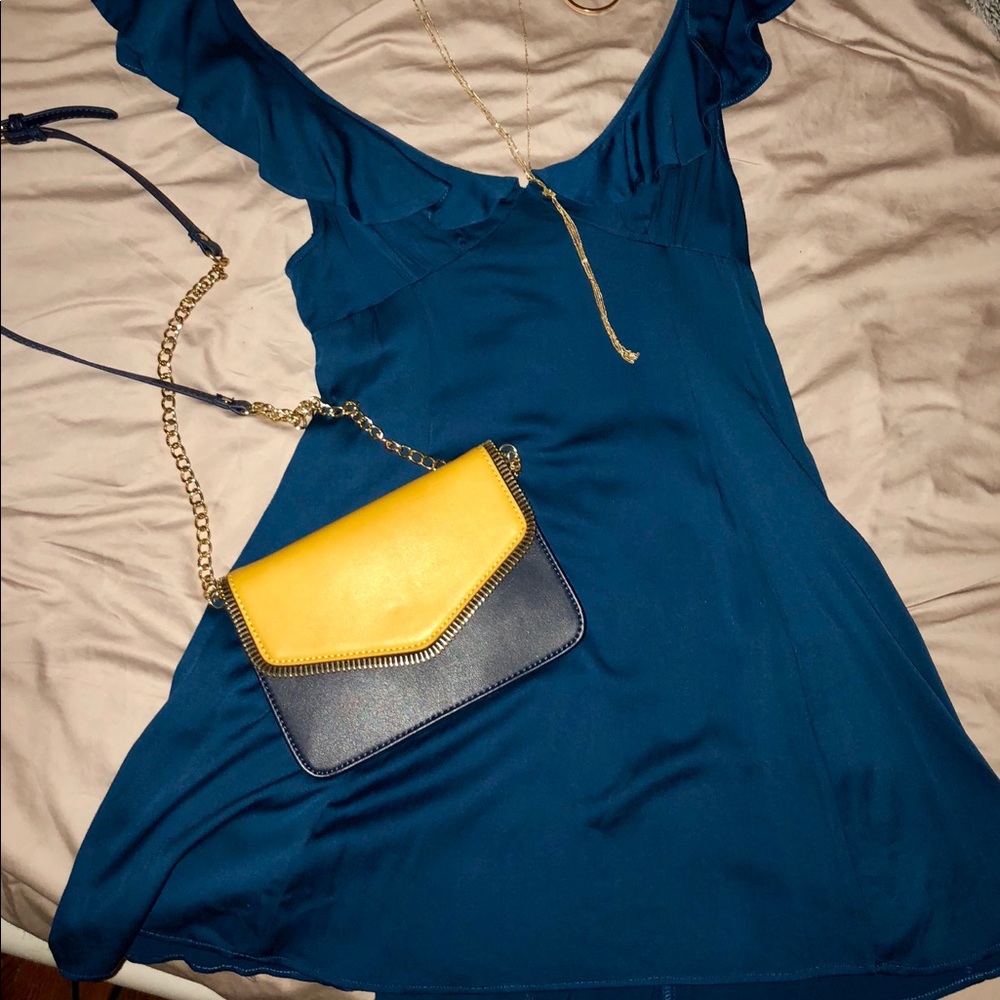 Urban Outfitters KIMCHI BLUE beautiful blue dress